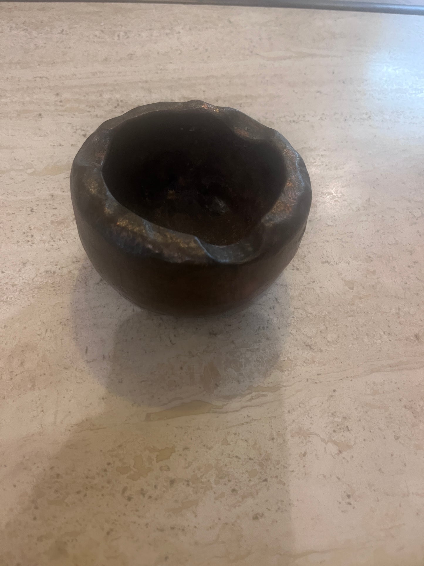 Antique Bronze Mortar and Pestle