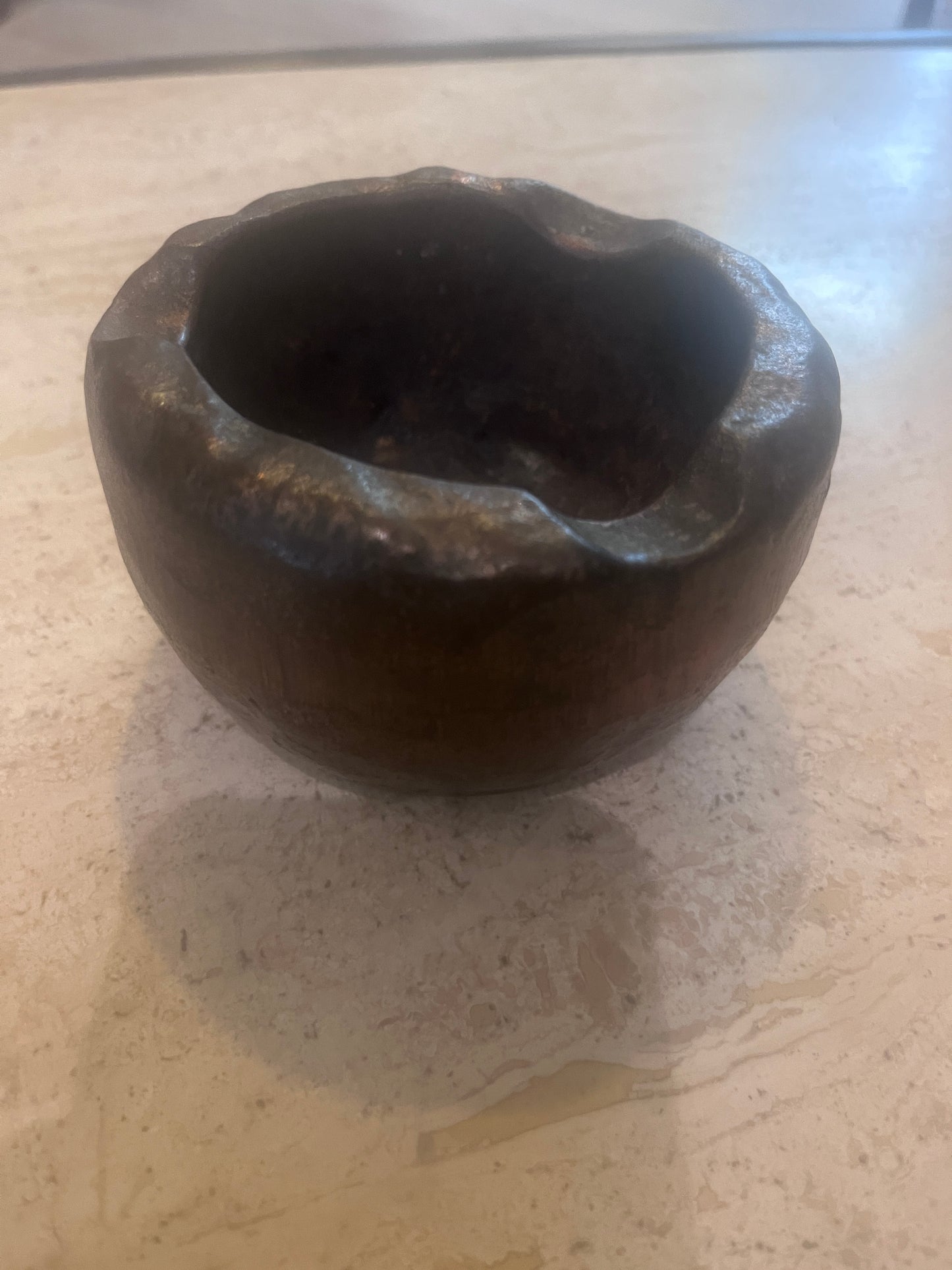 Antique Bronze Mortar and Pestle