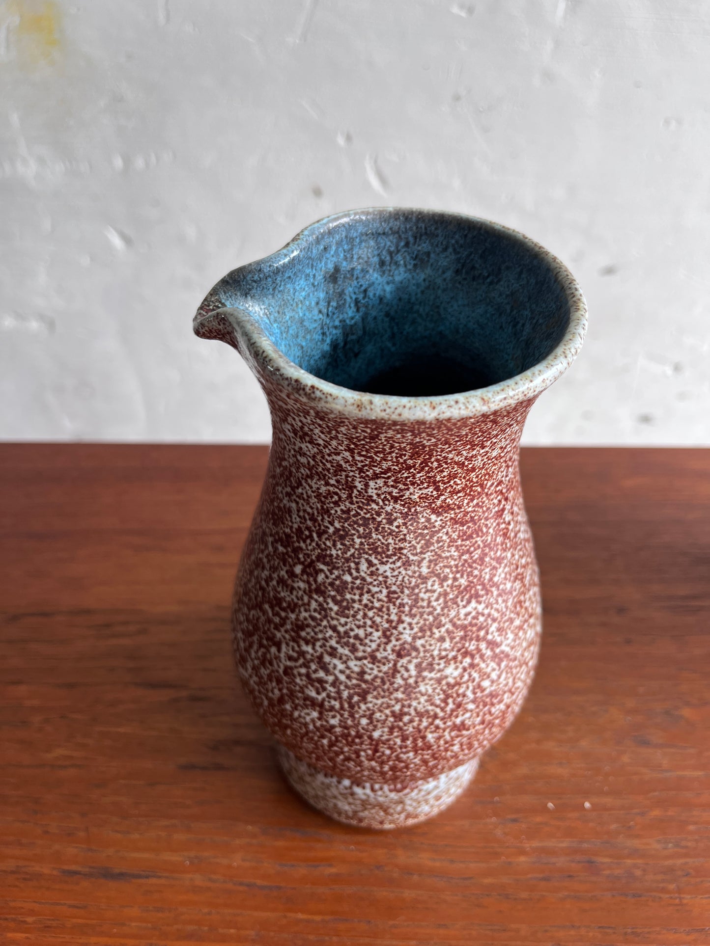 Signed Pair of Accolay Ceramic Pitchers, France, 1960s