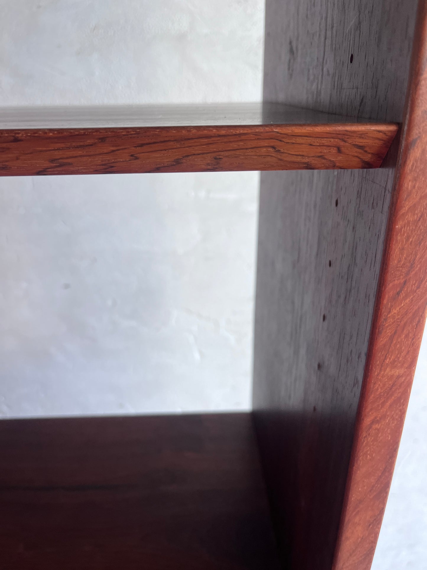 Rosewood Model HU-9 Secretary Bookcase by Poul Hundevad, Denmark, 1960s