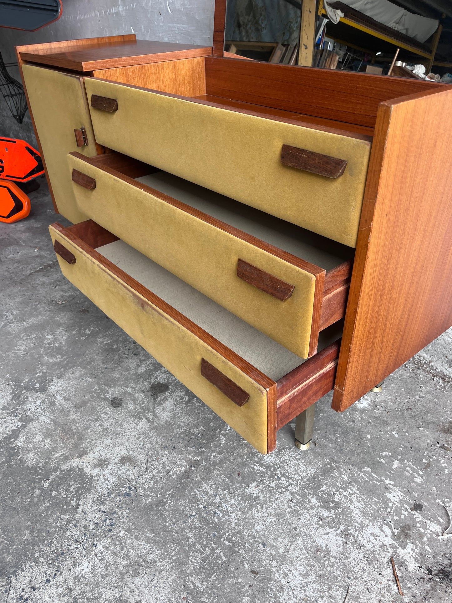 Roger Landault Dressing Table for Regy, France, 1960s