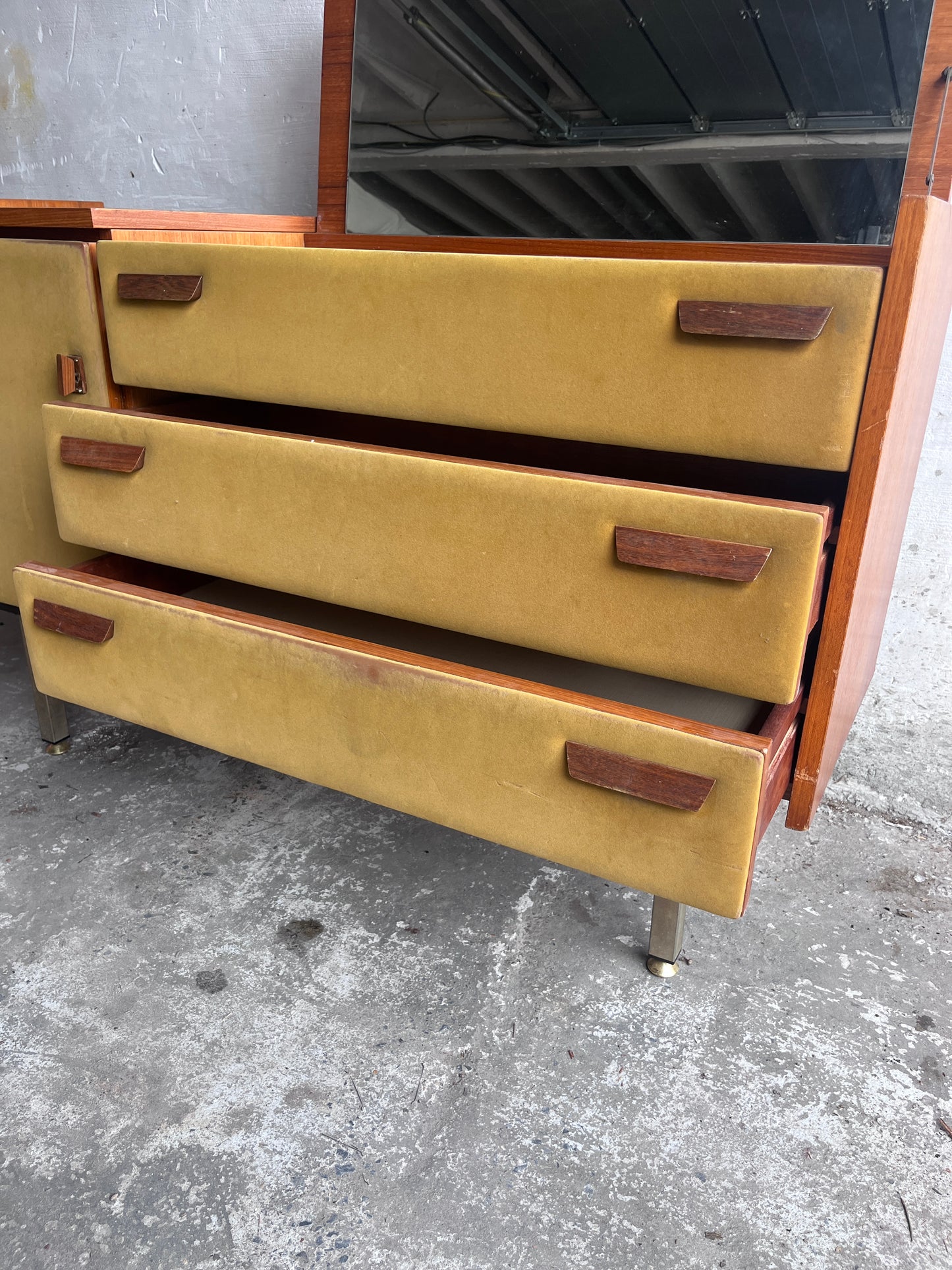 Roger Landault Dressing Table for Regy, France, 1960s