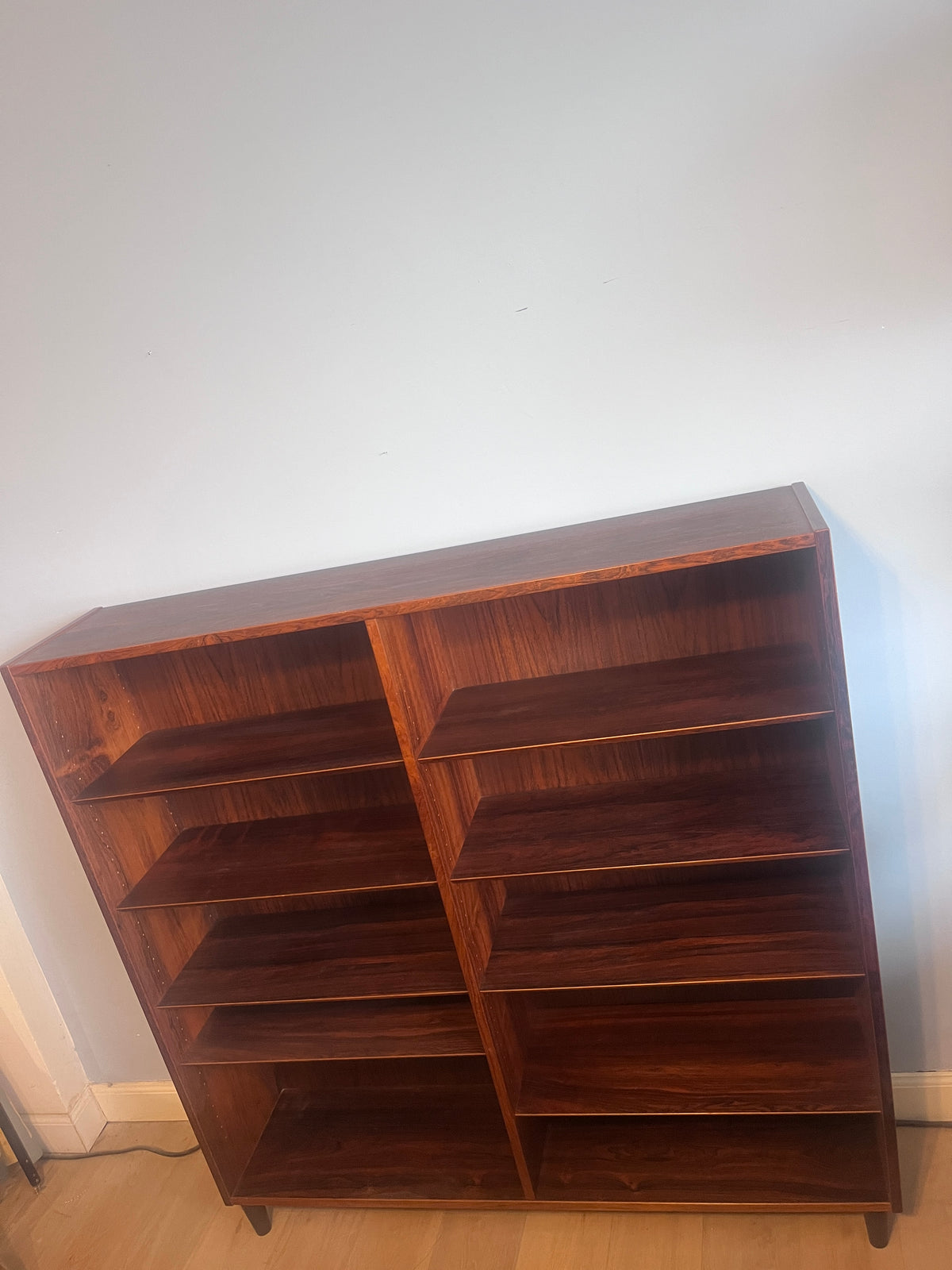 Danish Rosewood Bookcase by Hundevad & Co., 1960s