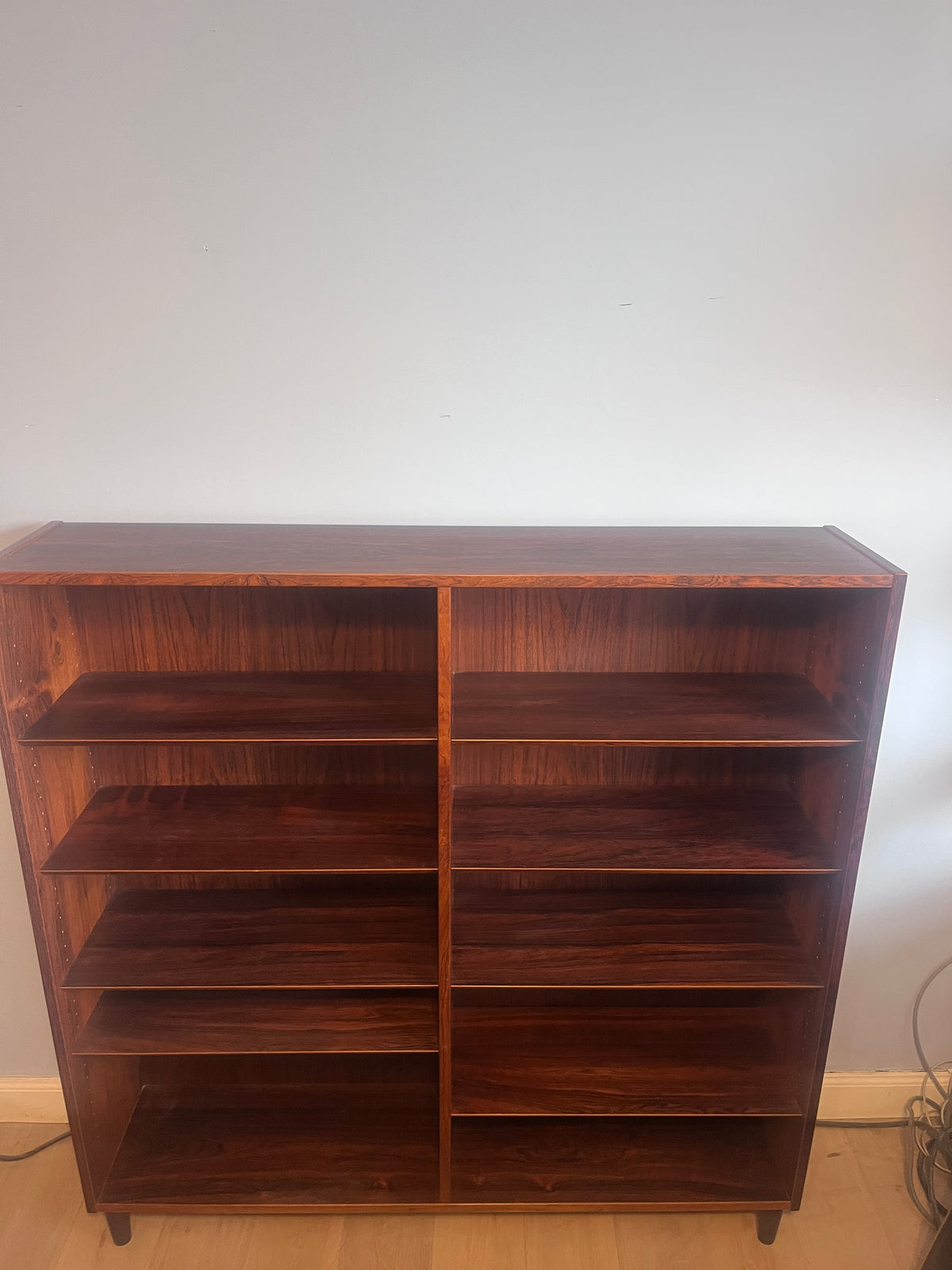 Danish Rosewood Bookcase by Hundevad & Co., 1960s