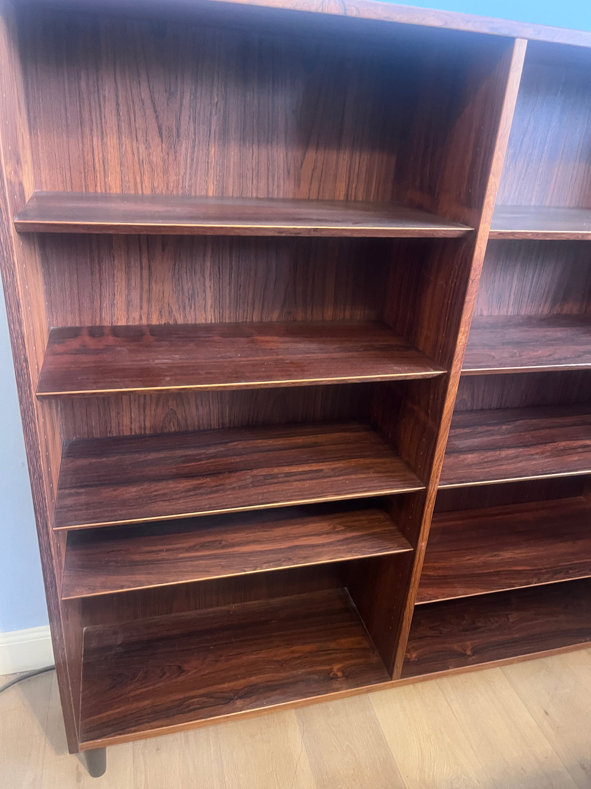 Danish Rosewood Bookcase by Hundevad & Co., 1960s