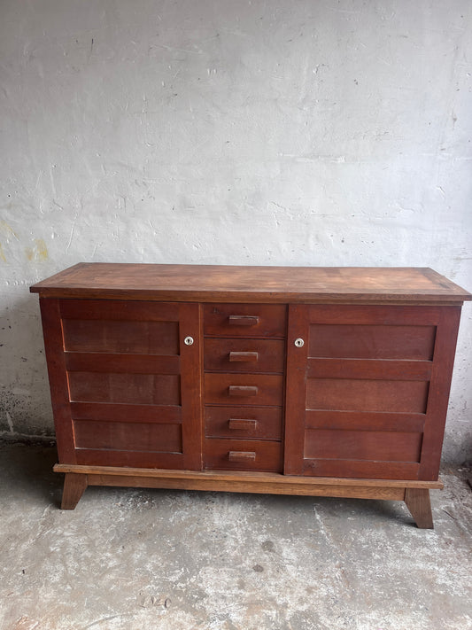 French Reconstruction Sideboard by René Gabriel, circa 1950