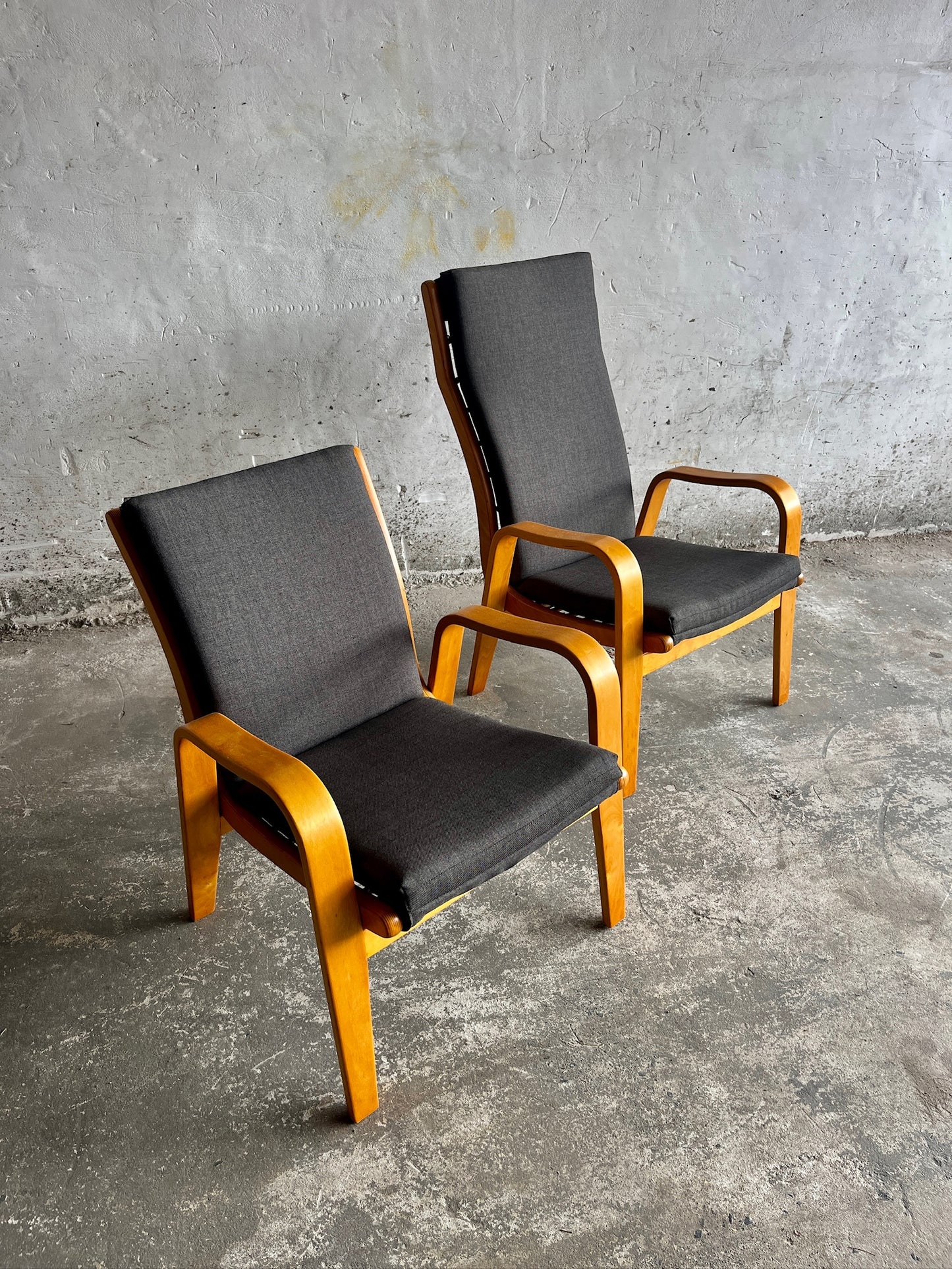 Pair of FB-05 & FB-06 Lounge Chairs by Cees Braakman for Pastoe, 1950s