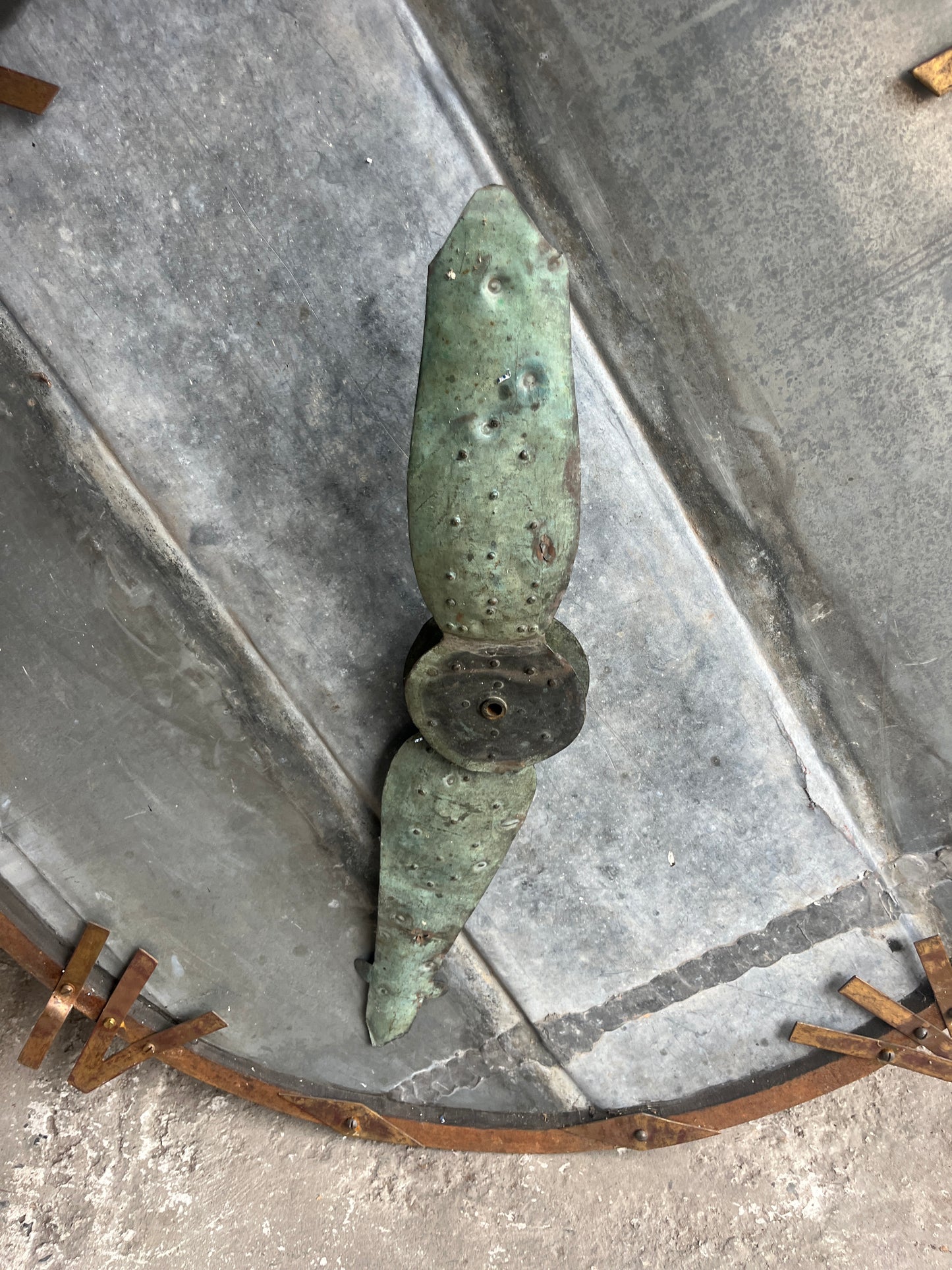 Large Industrial Clock Face (Ø104cm)