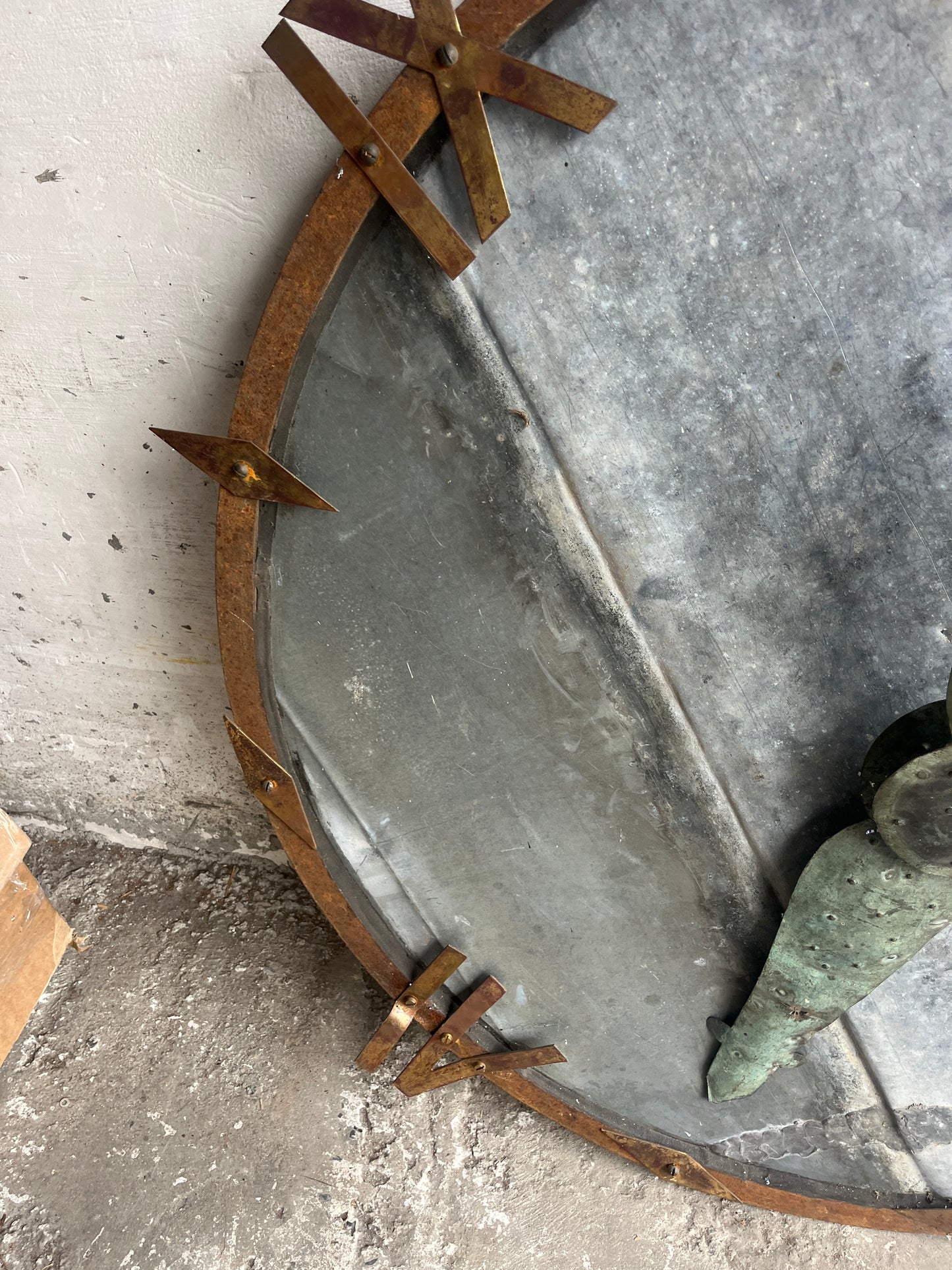 Large Industrial Clock Face (Ø104cm)