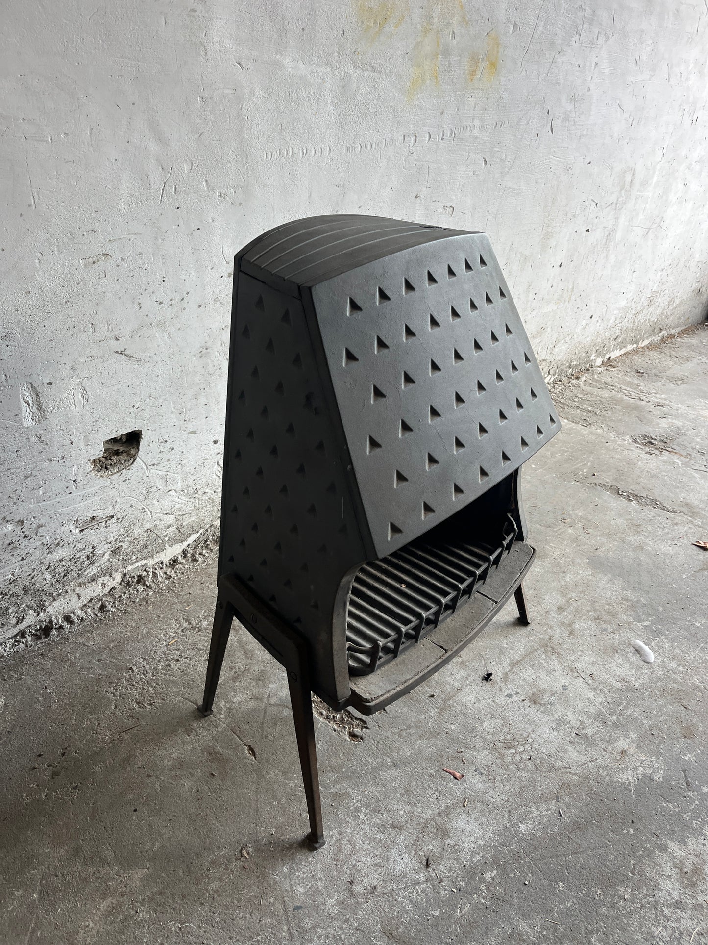 Vintage Morsø Open Fireplace Stove
