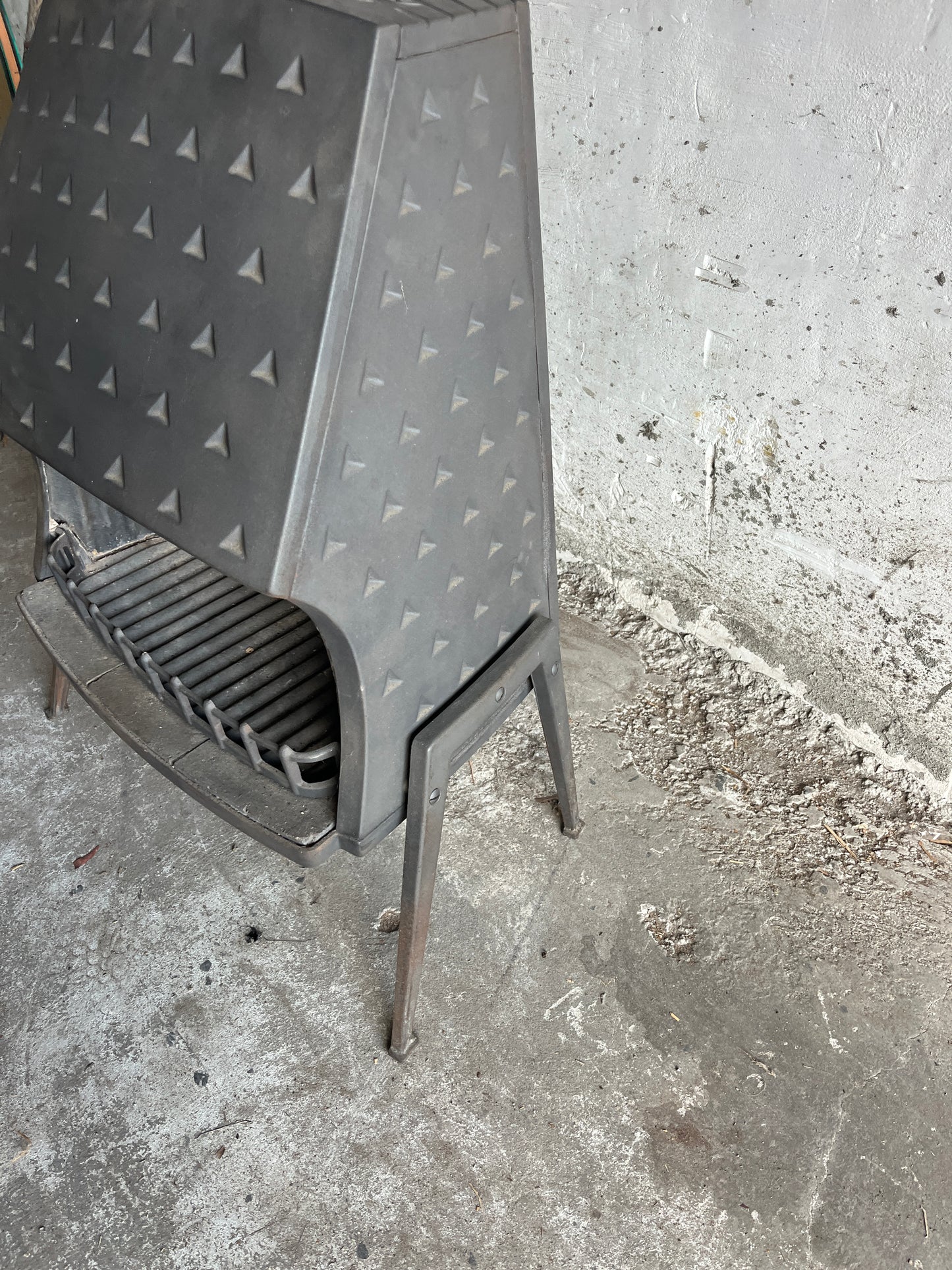 Vintage Morsø Open Fireplace Stove