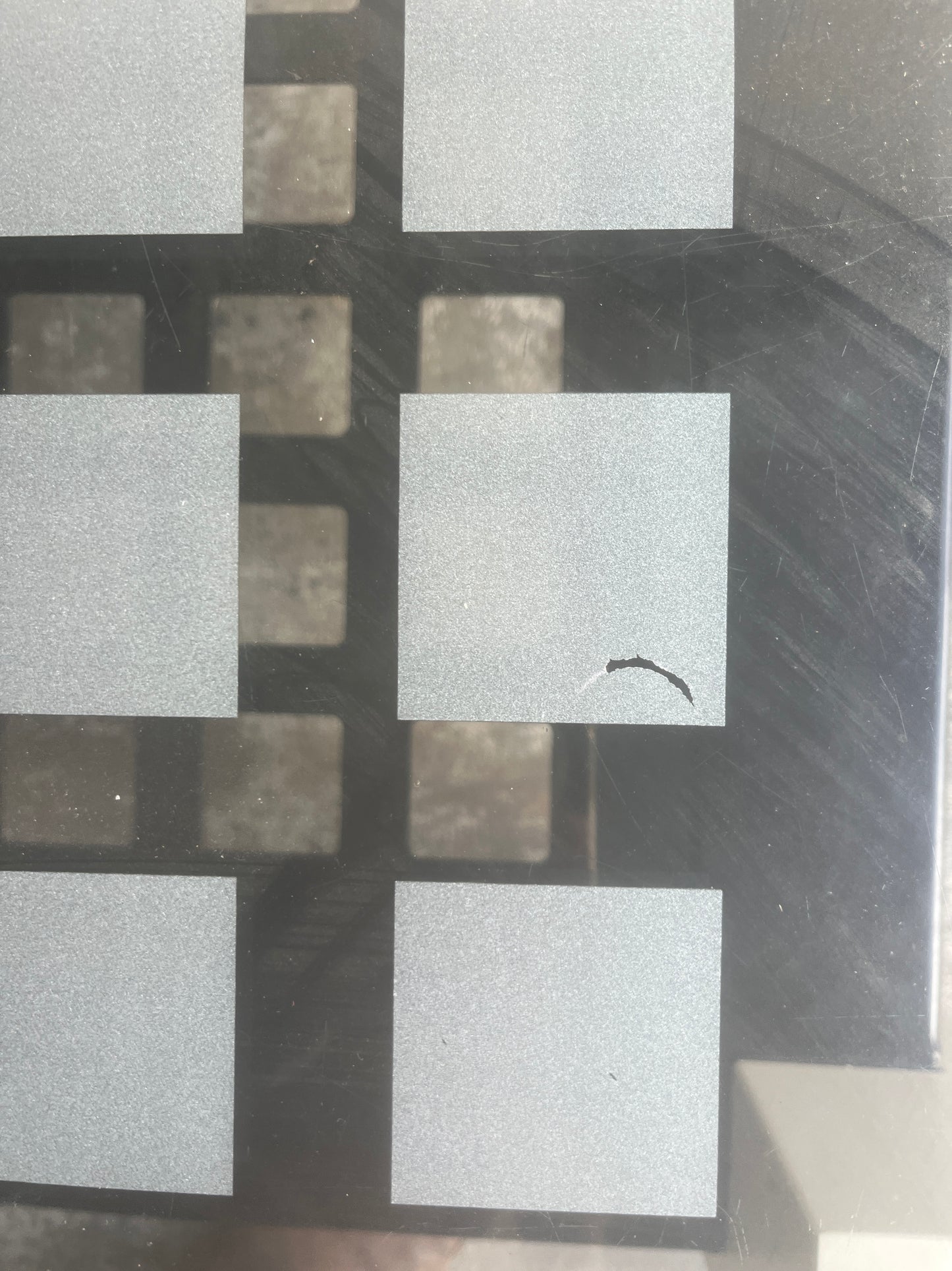 Memphis-Style Glass Coffee Table, 1980s