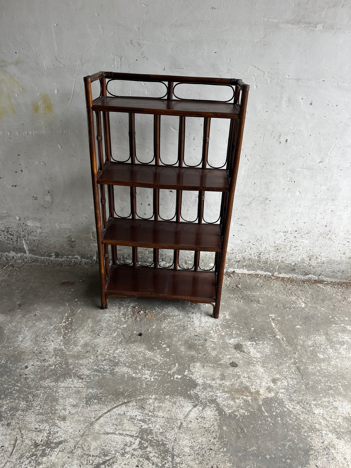Early 20th-Century Bentwood Shelving Unit