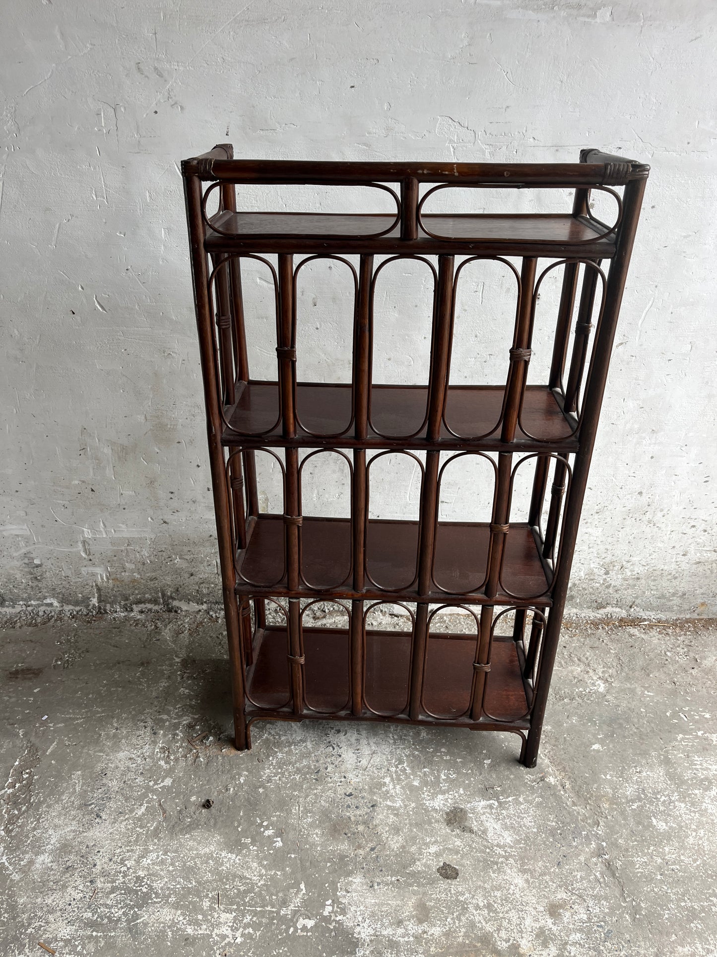 Early 20th-Century Bentwood Shelving Unit