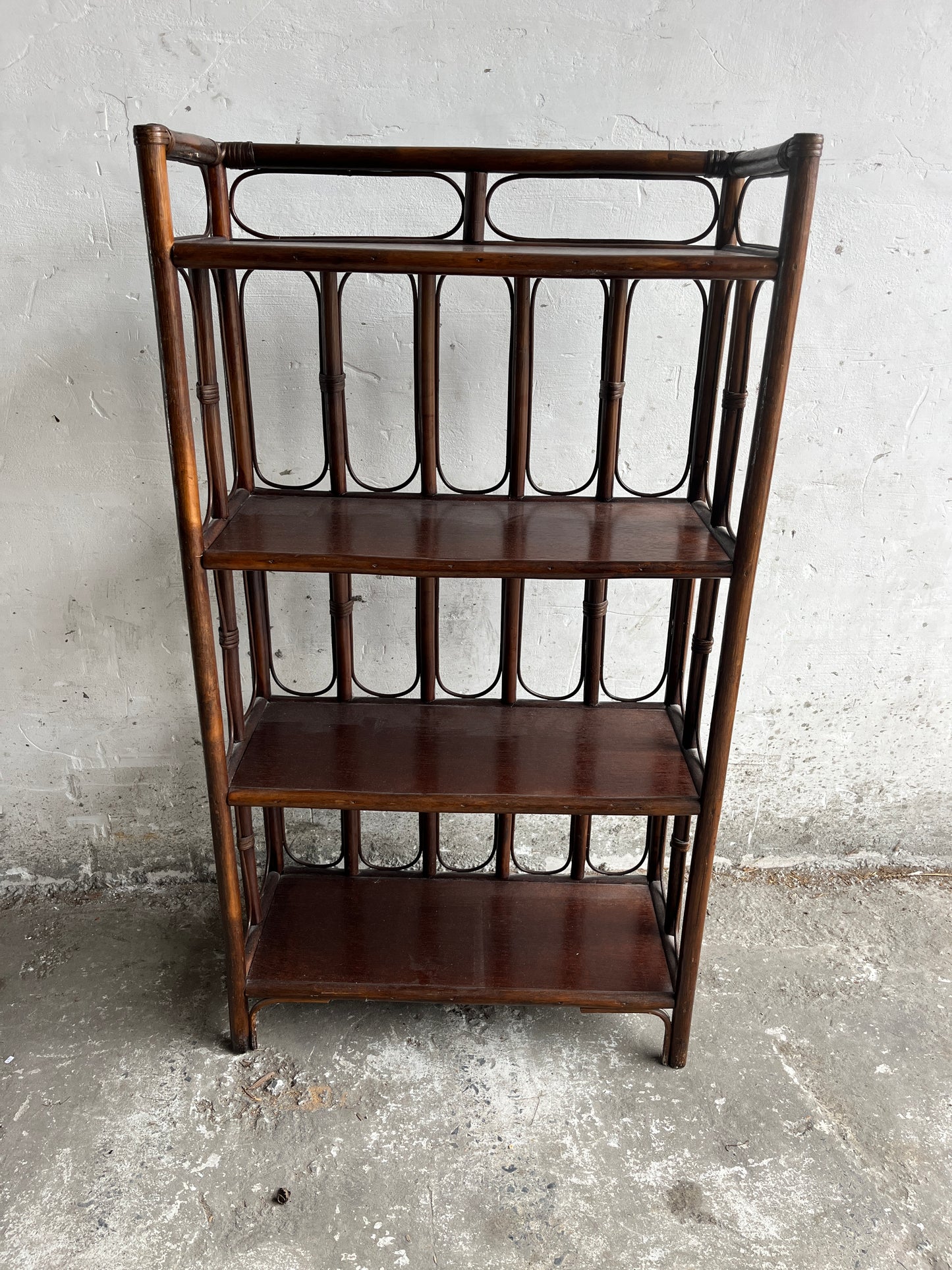 Early 20th-Century Bentwood Shelving Unit