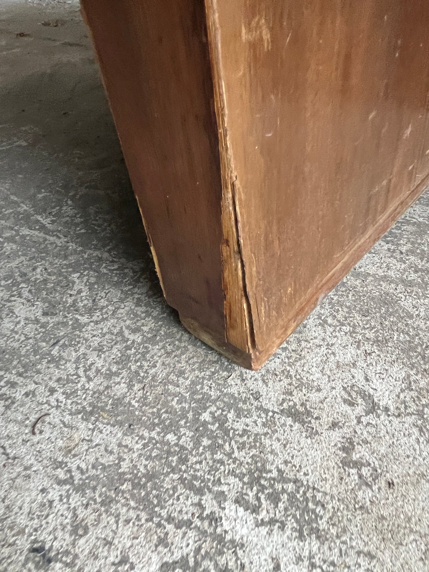 Vintage  Art Deco Round Coffee Table with Double Tier