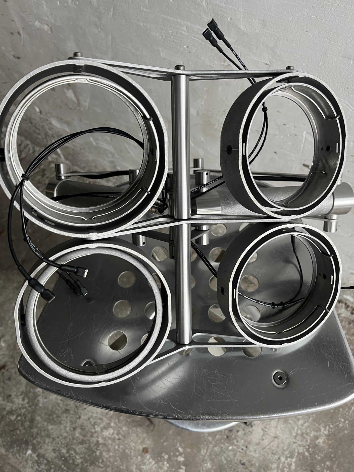 Set of 2 Nomad Adjustable Ceiling Lights by Modular Lighting Instruments