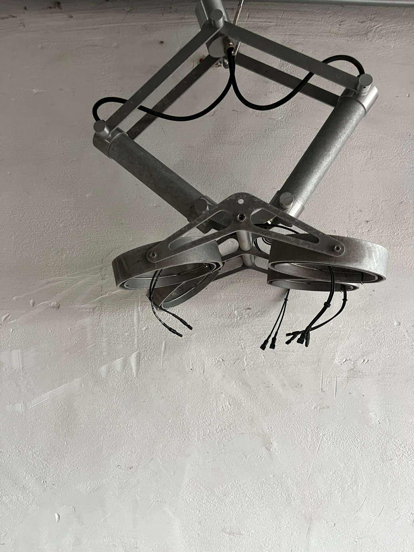 Set of 2 Nomad Adjustable Ceiling Lights by Modular Lighting Instruments