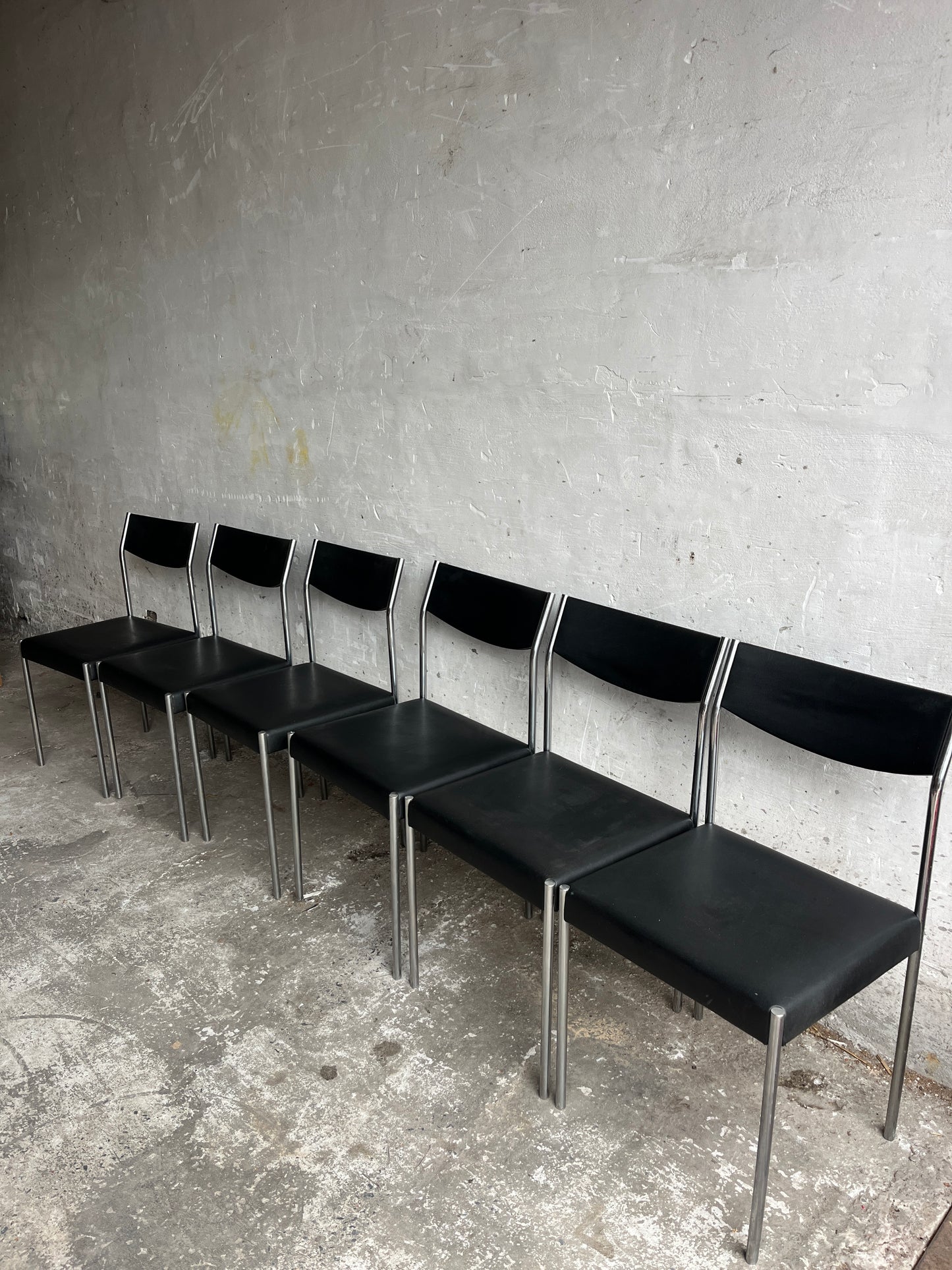 Set of 6 Mid-Century Dining Chairs, 1950s