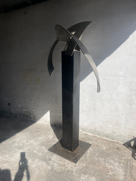 Alexander Ketele Abstract Steel Sculpture