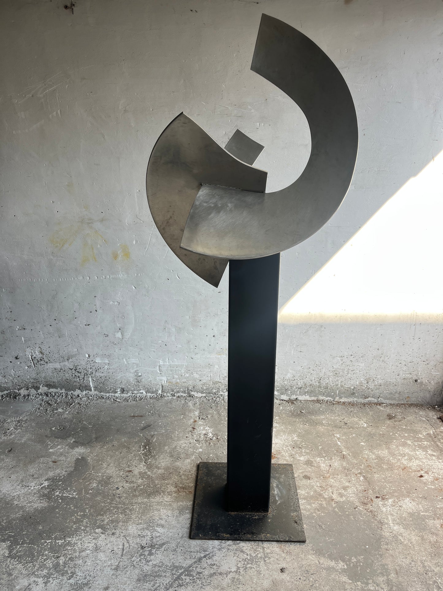 Alexander Ketele Abstract Steel Sculpture