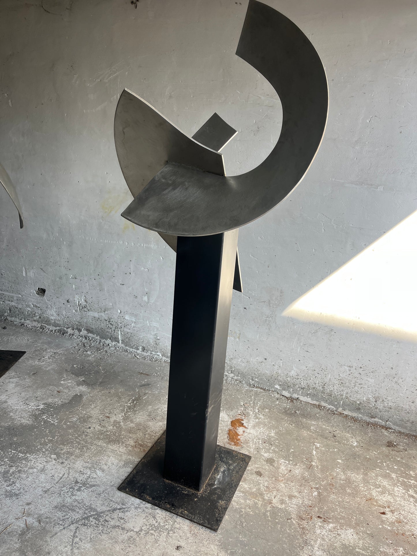 Alexander Ketele Abstract Steel Sculpture