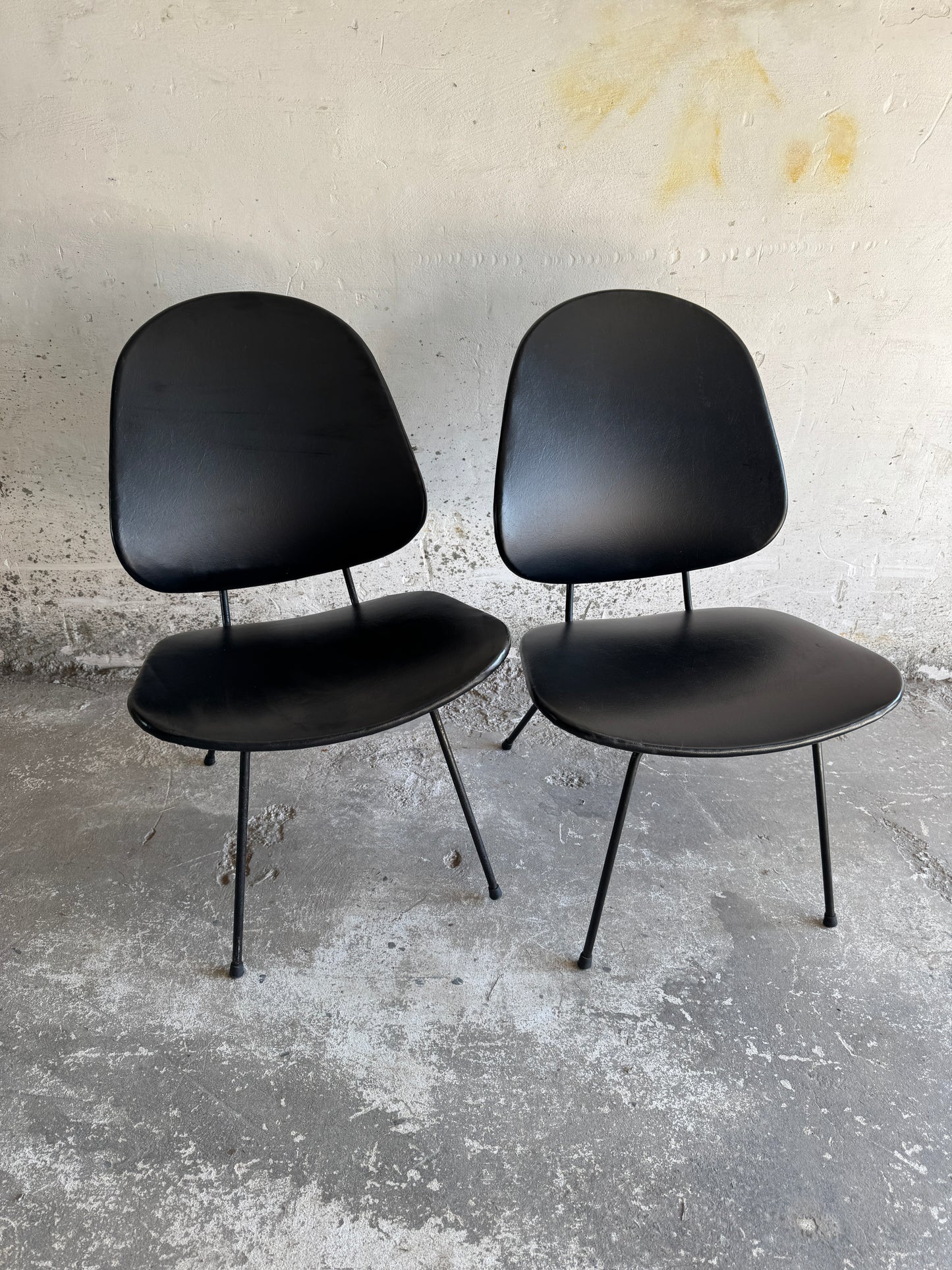 Set of 2 Lounge Chairs 301 by W.h. Gispen for Kembo, Netherlands 1950