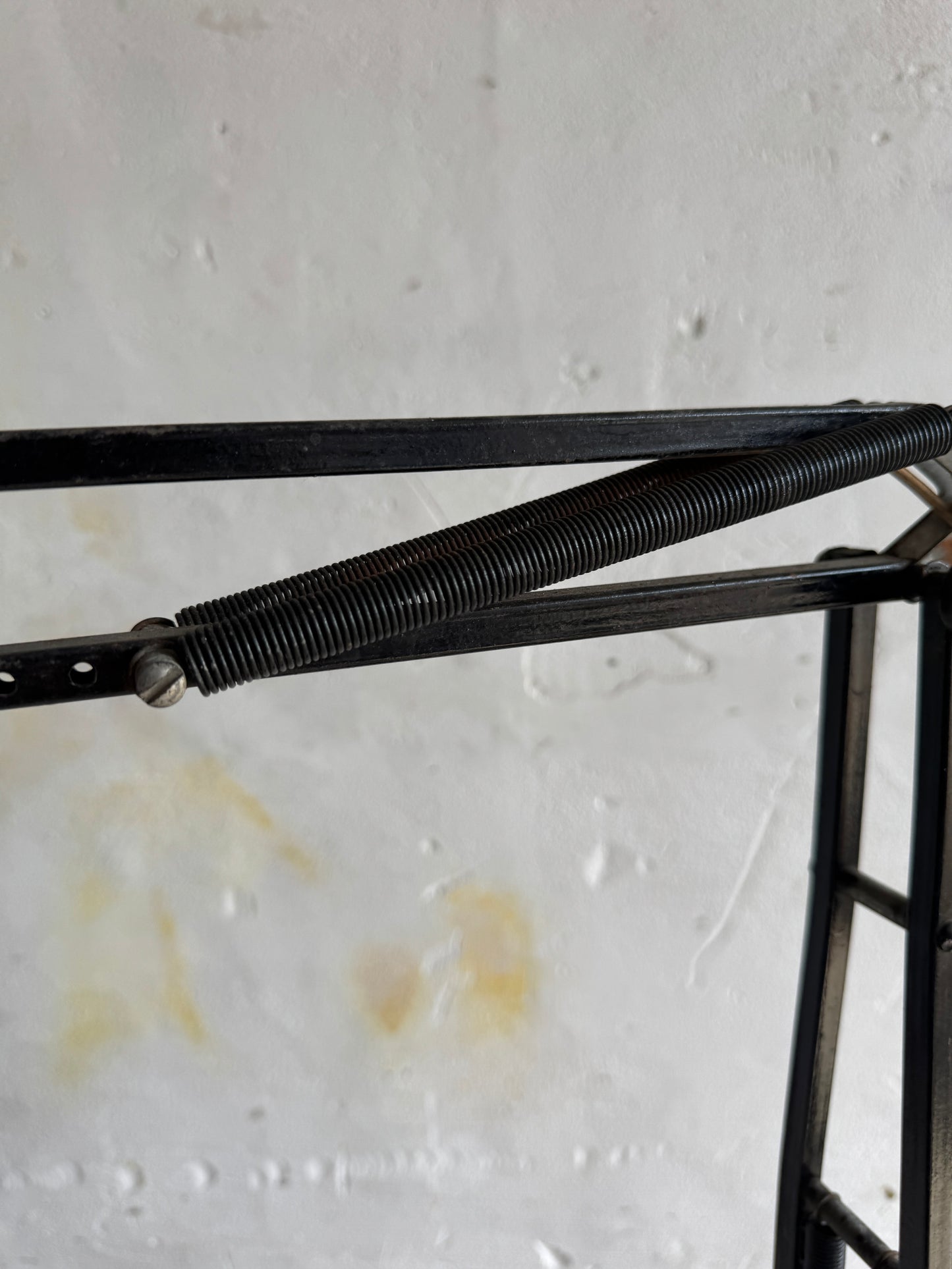 Vintage Industrial Articulated Desk Lamp in Black