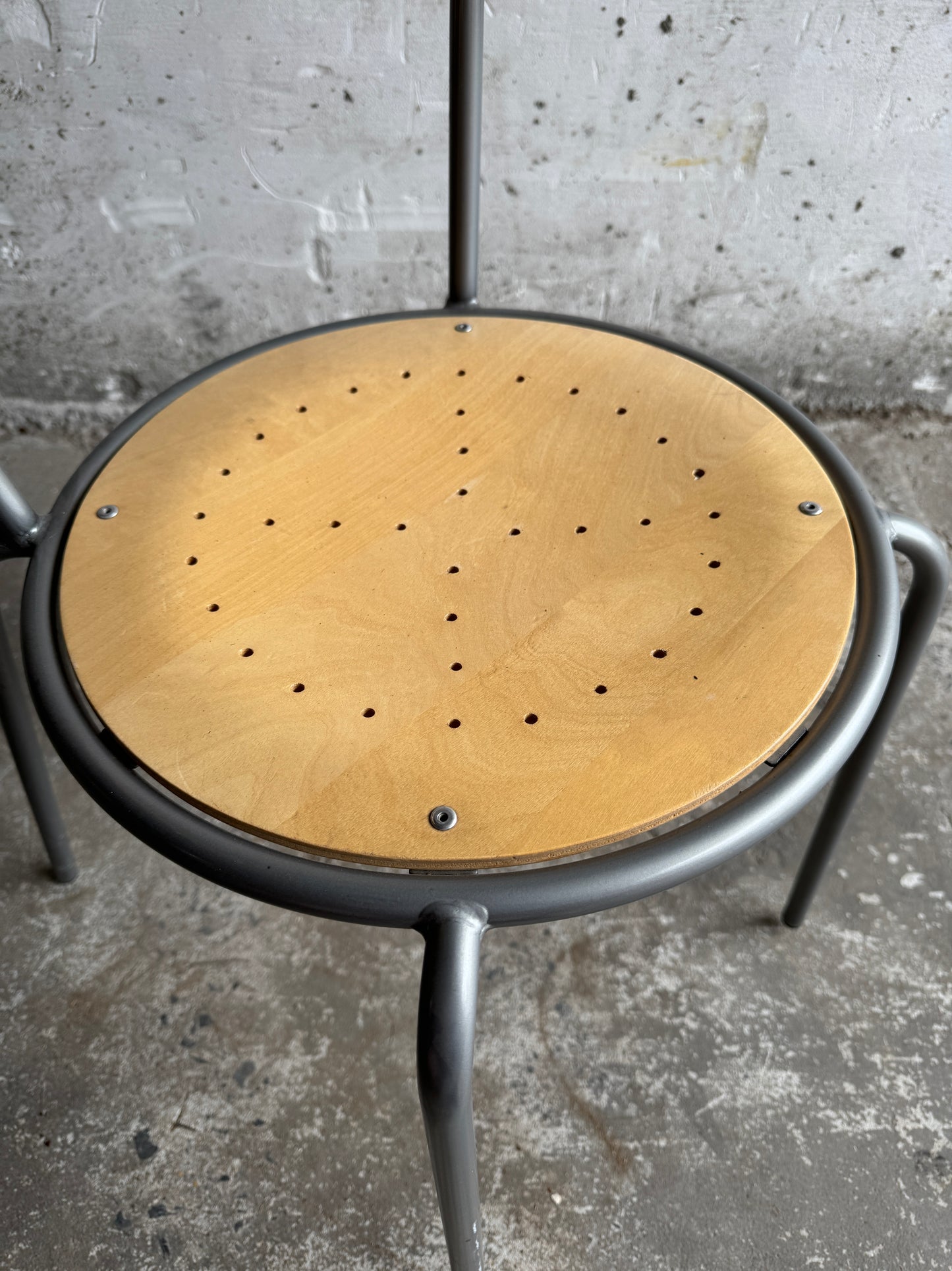 Set of 6 Vintage IKEA Korpo  Chairs – 1990s Postmodern Design