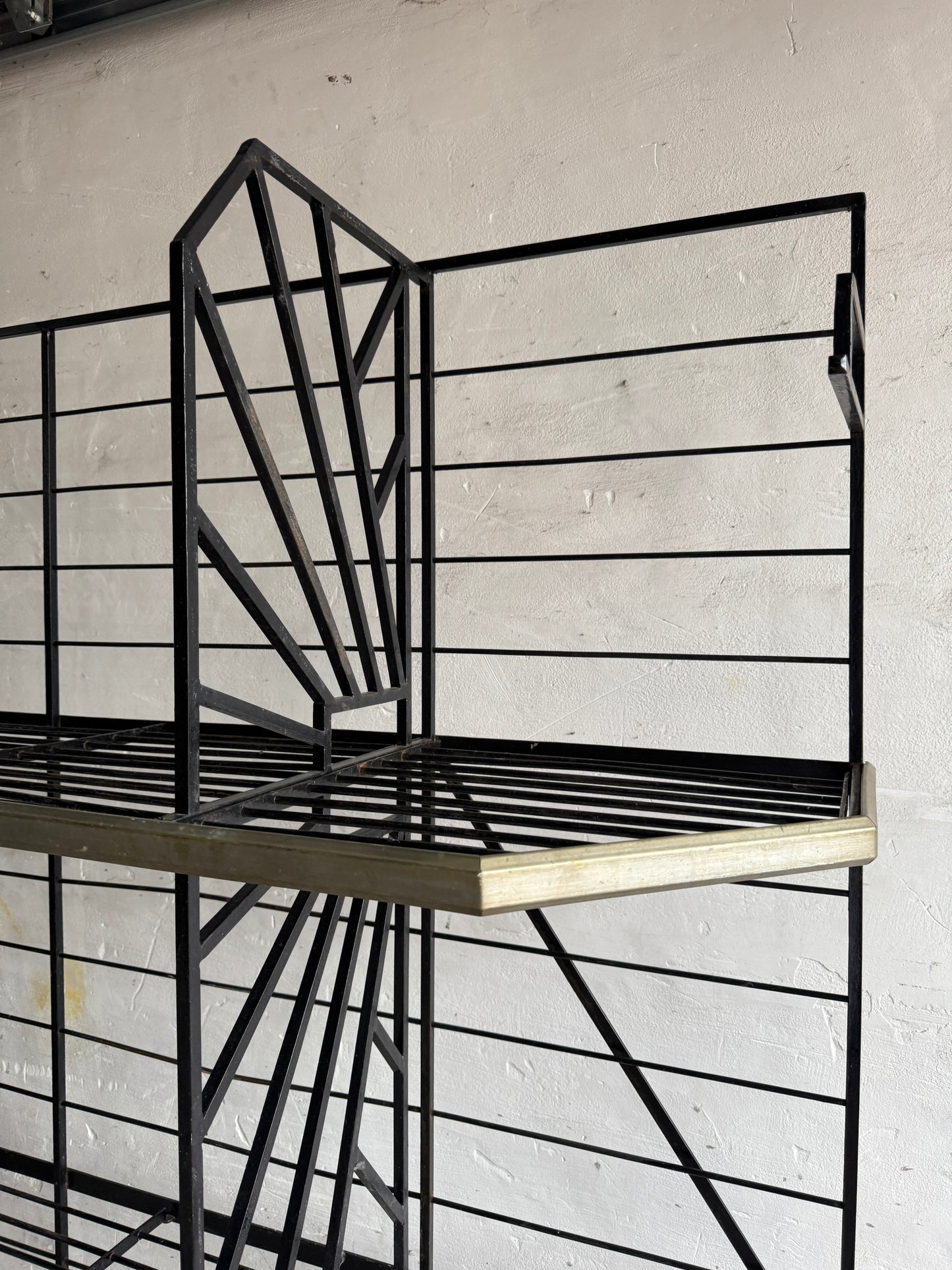 Large Industrial Steel Baker’s Rack – Display or Storage Unit