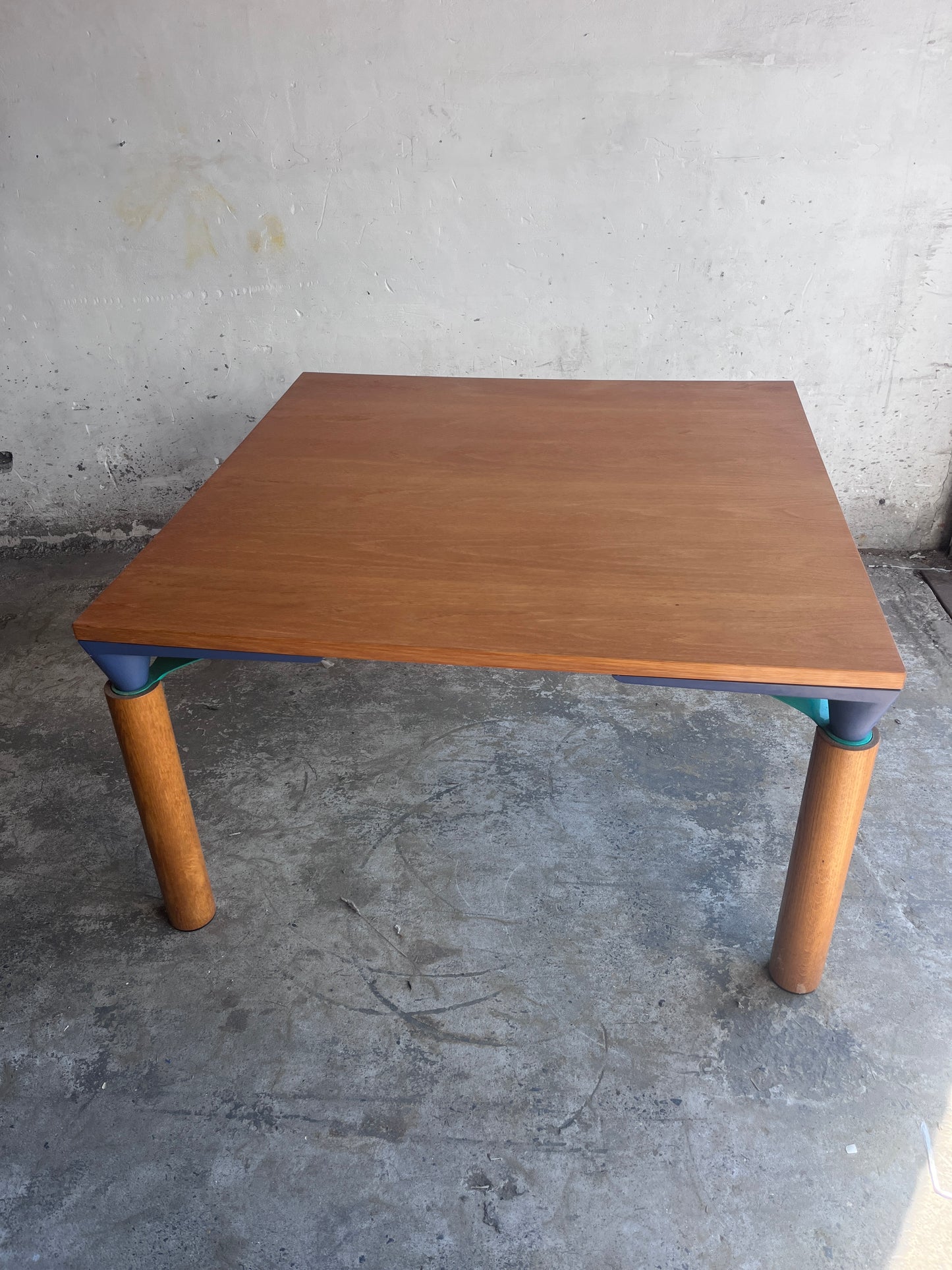 Square Convertible Table by Francesco Binfaré for Cassina, 1980s