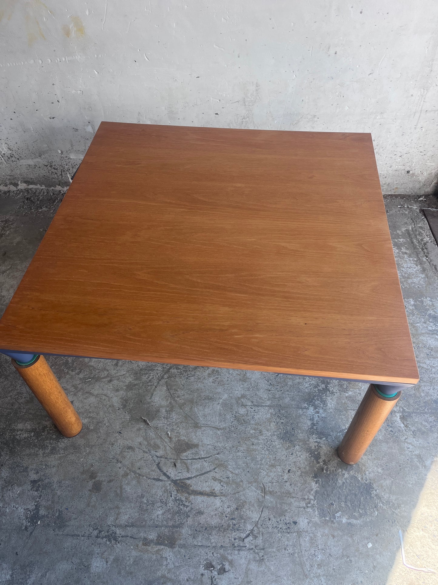 Square Convertible Table by Francesco Binfaré for Cassina, 1980s