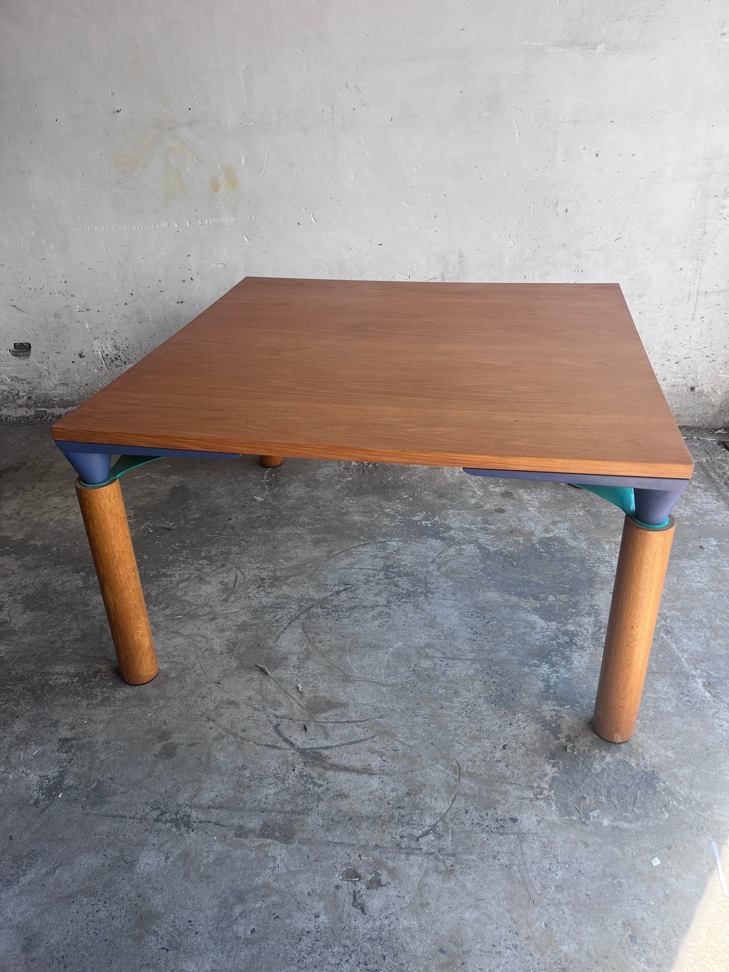 Square Convertible Table by Francesco Binfaré for Cassina, 1980s