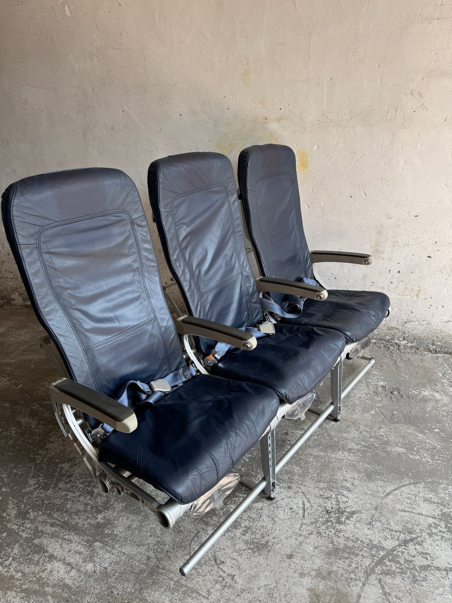 Vintage Triple Airplane Seats – Recaro