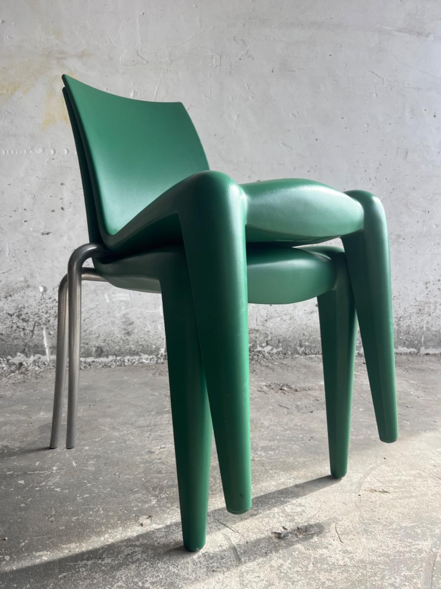 Vintage Louis 20 fauteuil door Philippe Starck voor Vitra (jaren ’90)