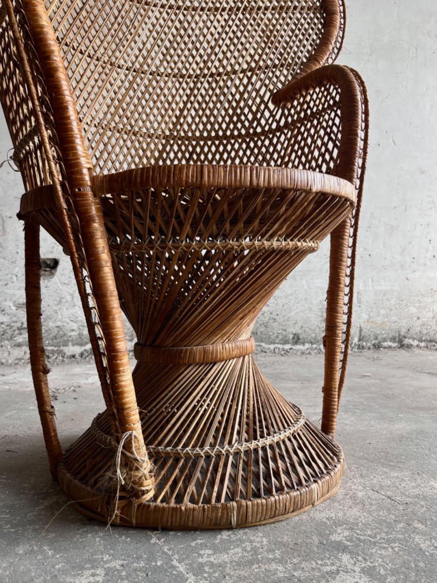 Set Emmanuelle rotan stoelen – groot en klein