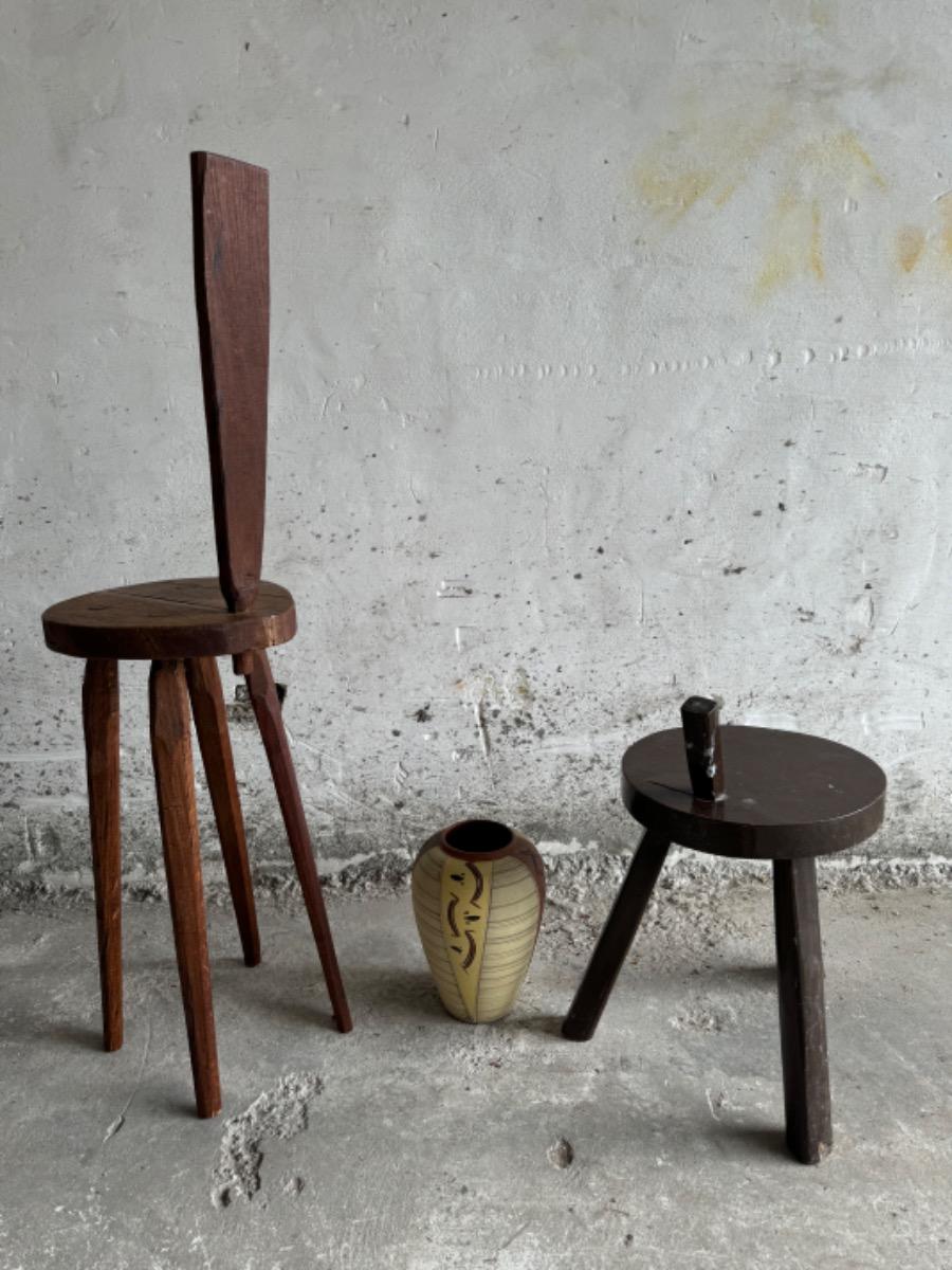 Brutalist stools