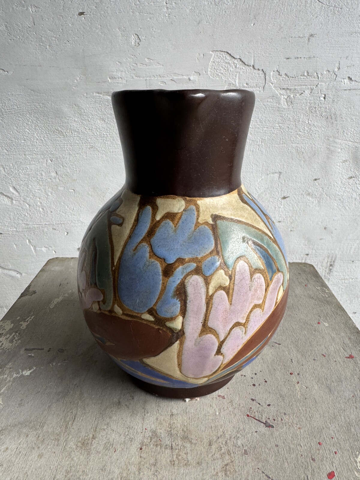 C.M. Bergen Ceramic Vase, Belgium