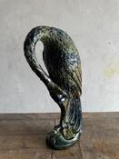 Ceramic art nouveau bird 