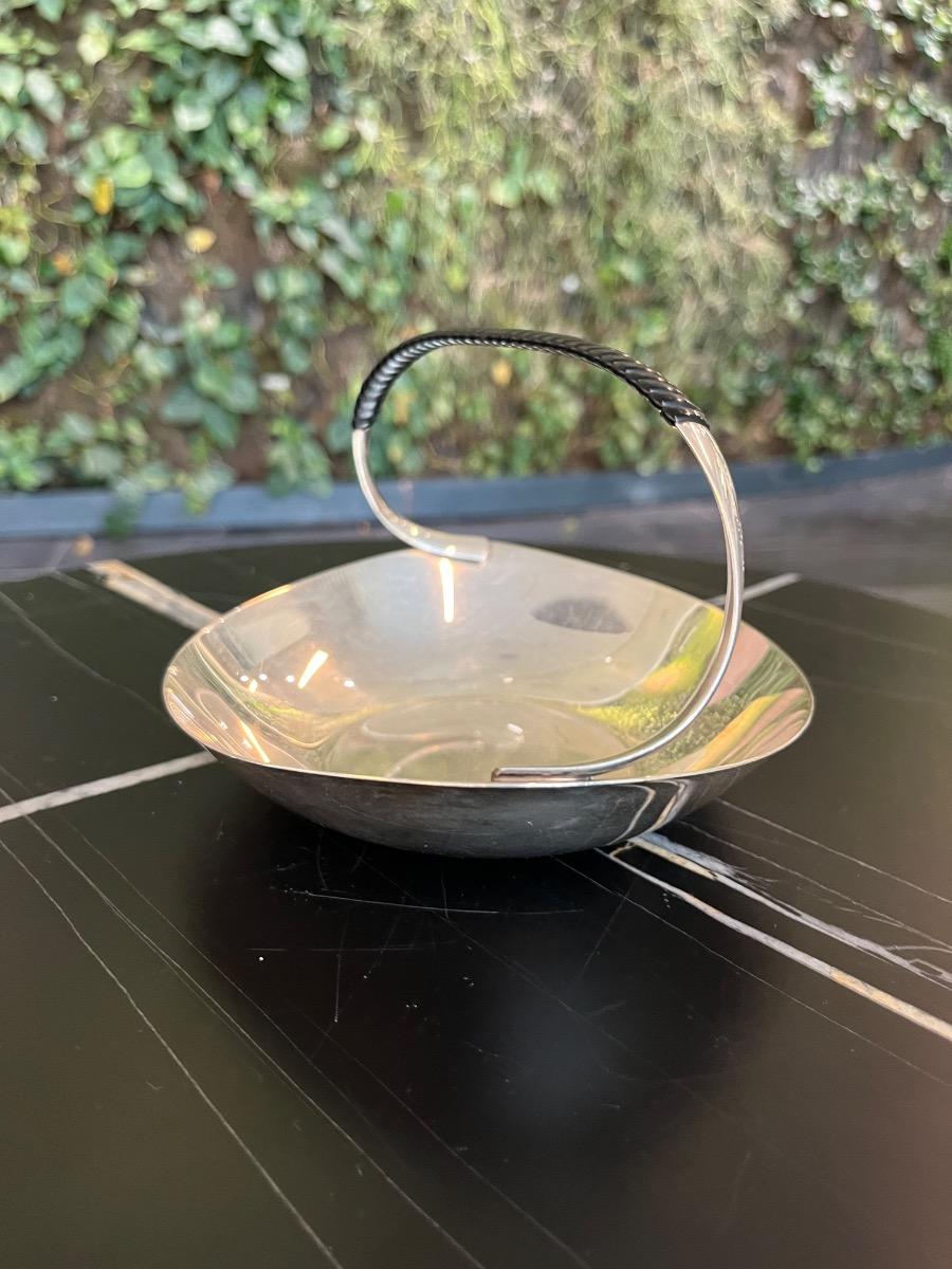 Danish silver plated dish  from Chr. Jensen, 1960s 