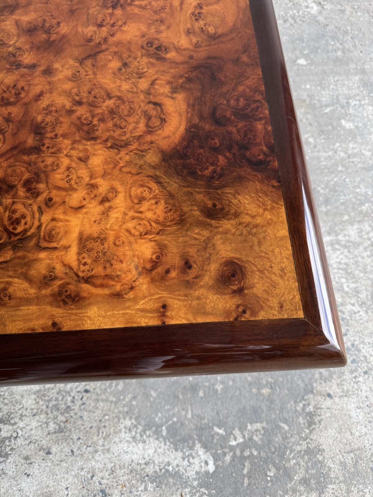 Houten koffie table door Jean Claude Mahey