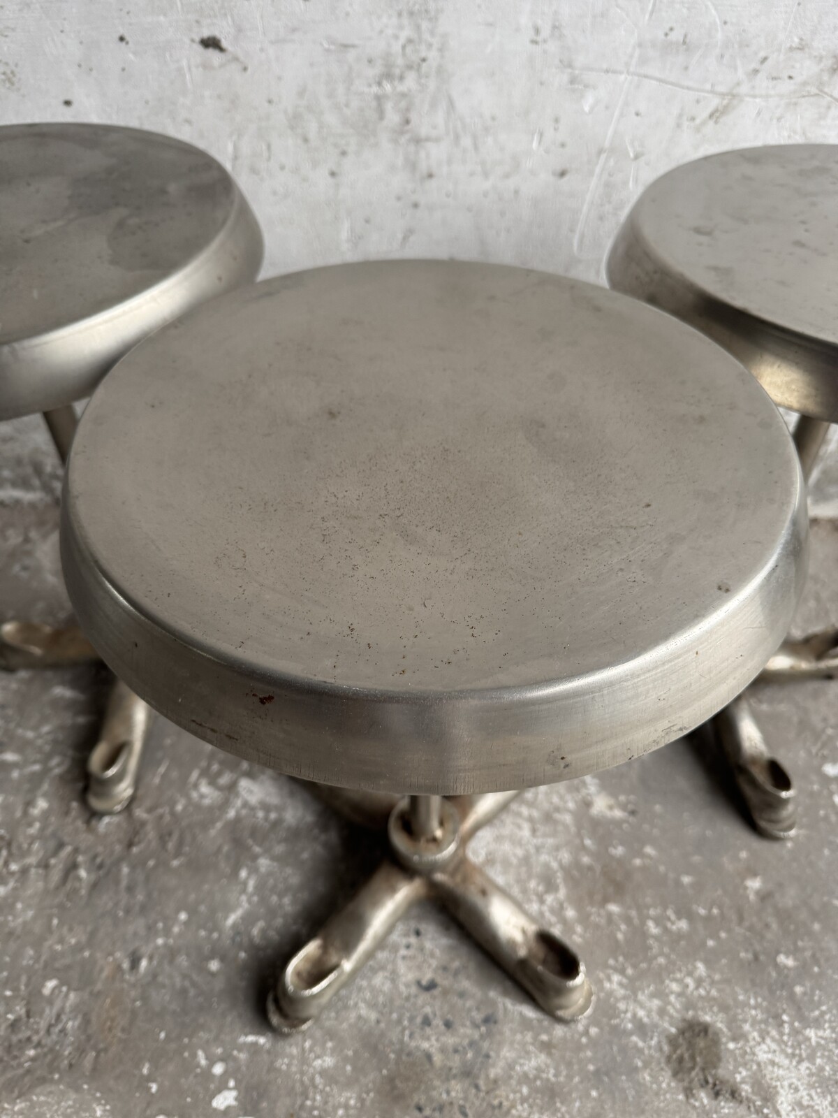 Industrial-Style Metal Side Table