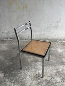 Italian mid century chrome design chair