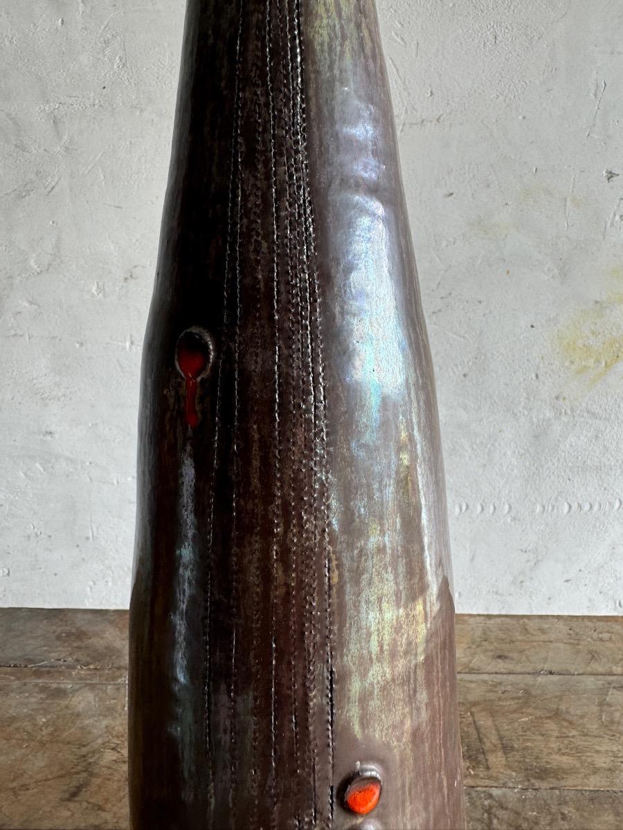 Large mid century ceramic vase