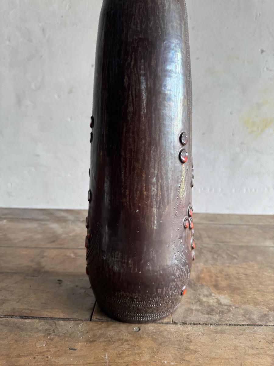 Large mid century ceramic vase