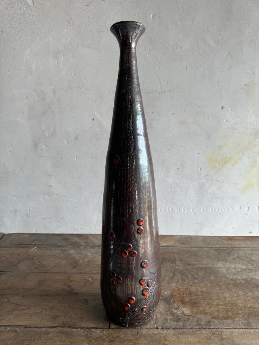 Large mid century ceramic vase