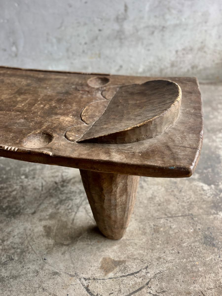 Large Old African  Bed in Solid Wood