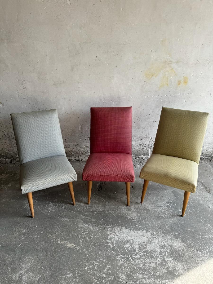 Mid century club chairs