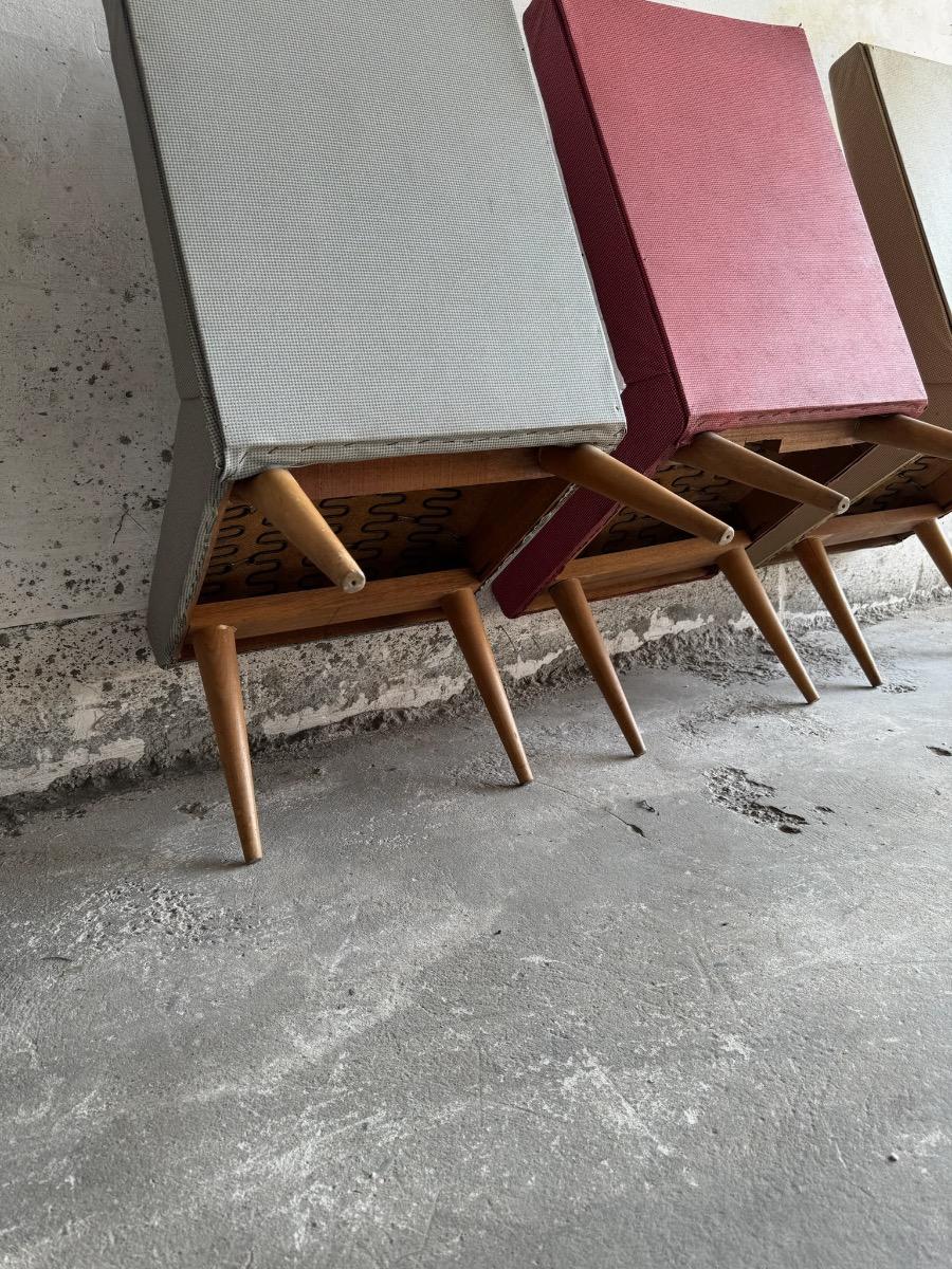 Mid century club chairs