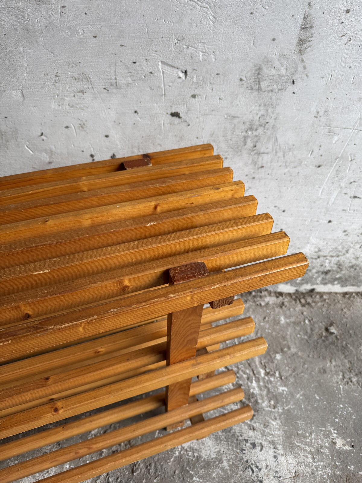 Rustic Wooden Shelving Unit